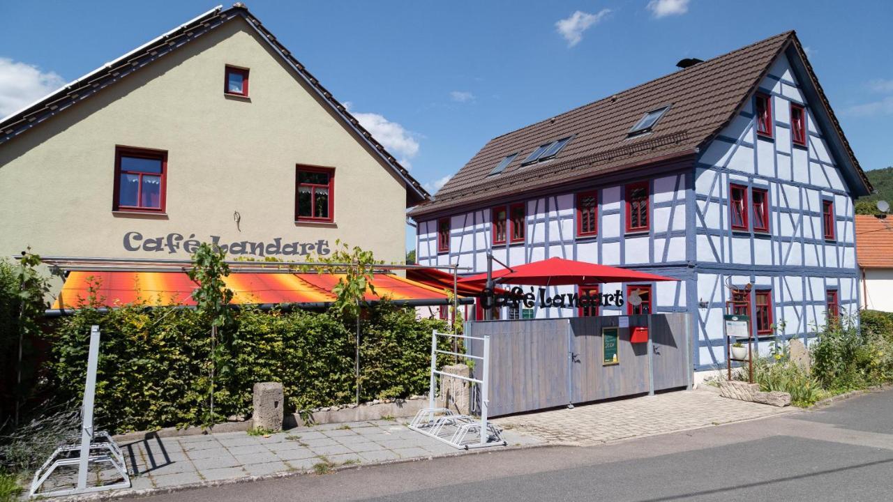 Cafe Landart Im Thueringer Finistere Lägenhet Plaue  Exteriör bild