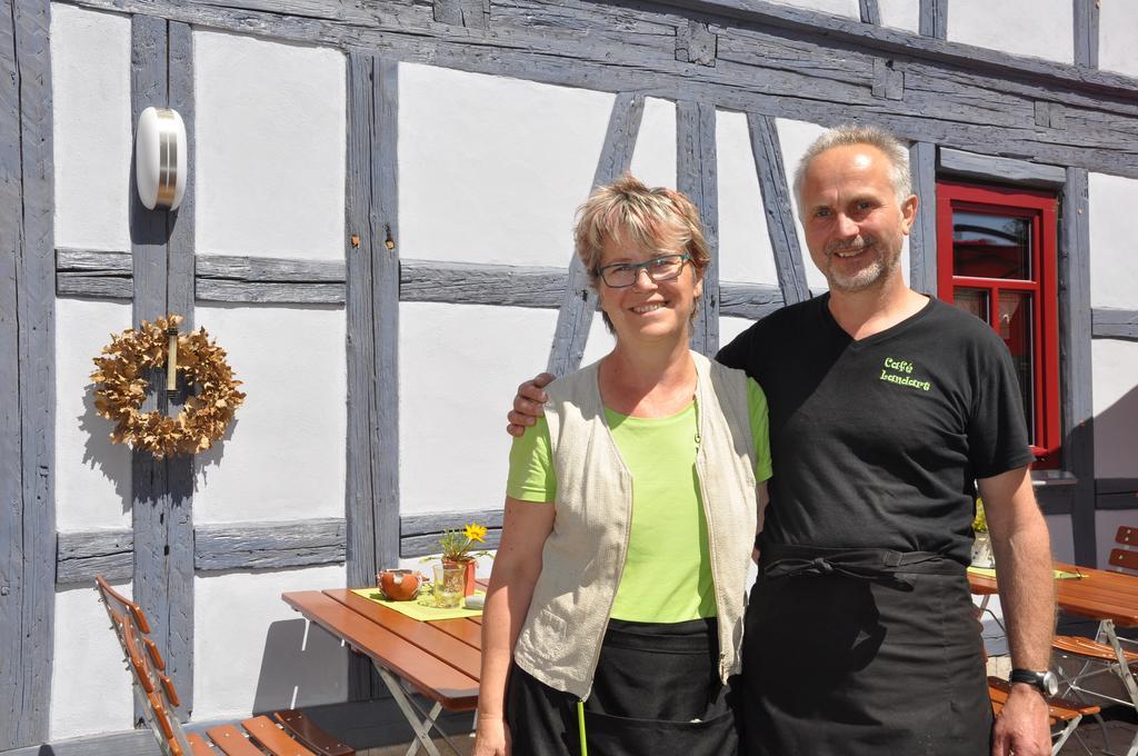 Cafe Landart Im Thueringer Finistere Lägenhet Plaue  Exteriör bild