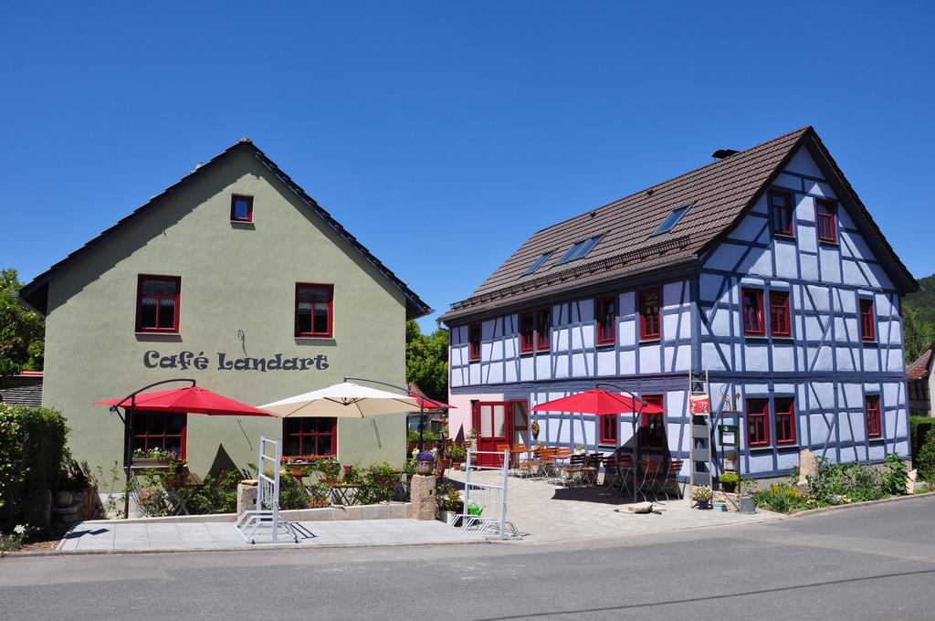 Cafe Landart Im Thueringer Finistere Lägenhet Plaue  Rum bild