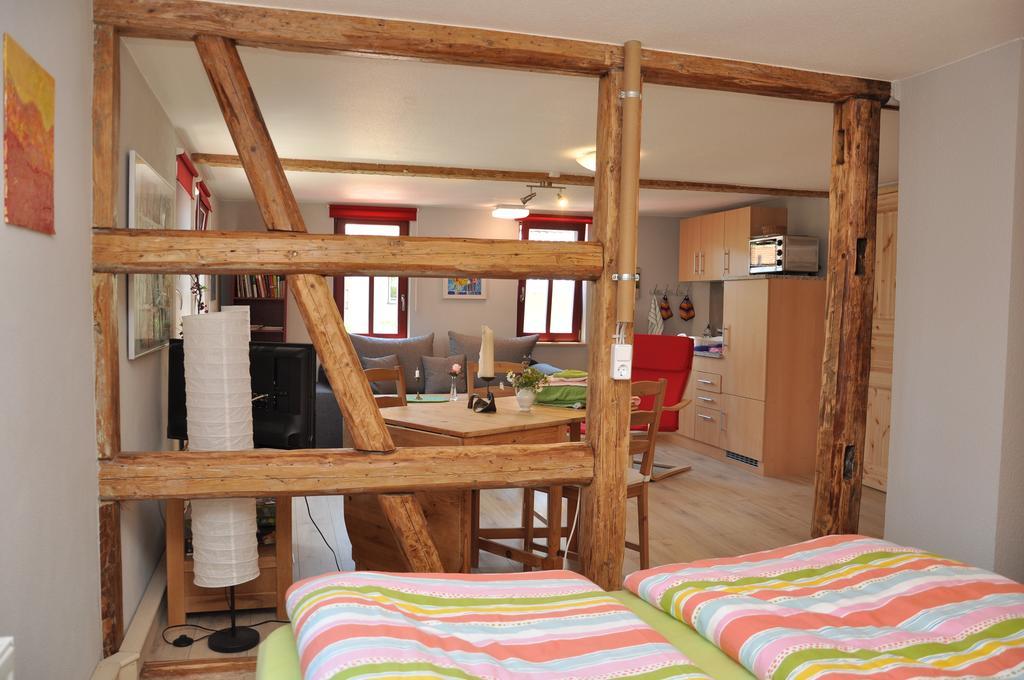 Cafe Landart Im Thueringer Finistere Lägenhet Plaue  Rum bild