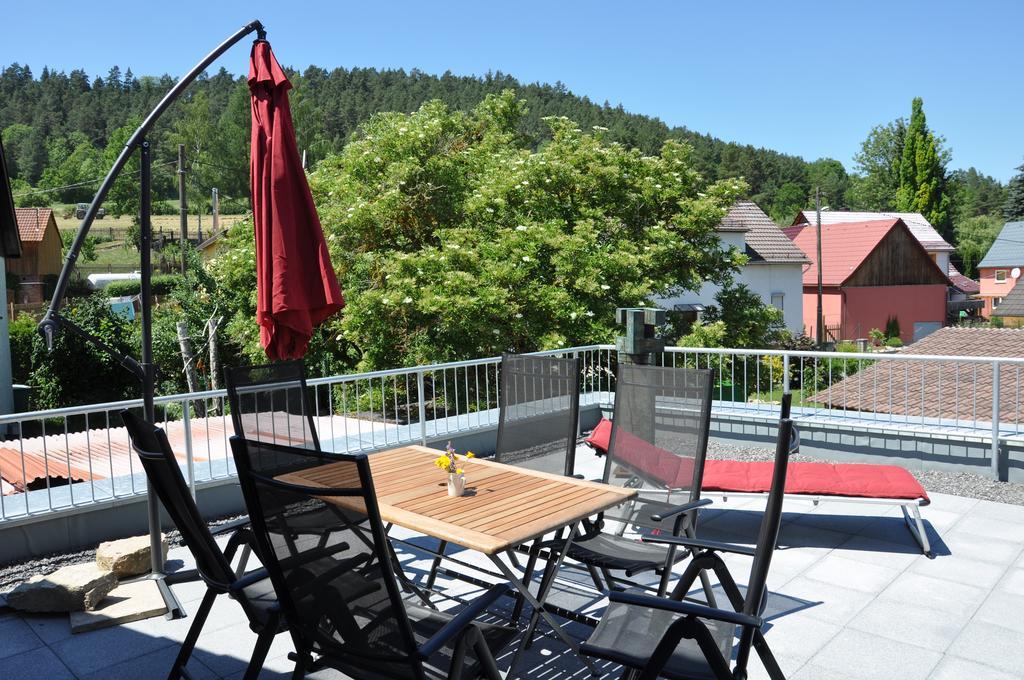 Cafe Landart Im Thueringer Finistere Lägenhet Plaue  Rum bild