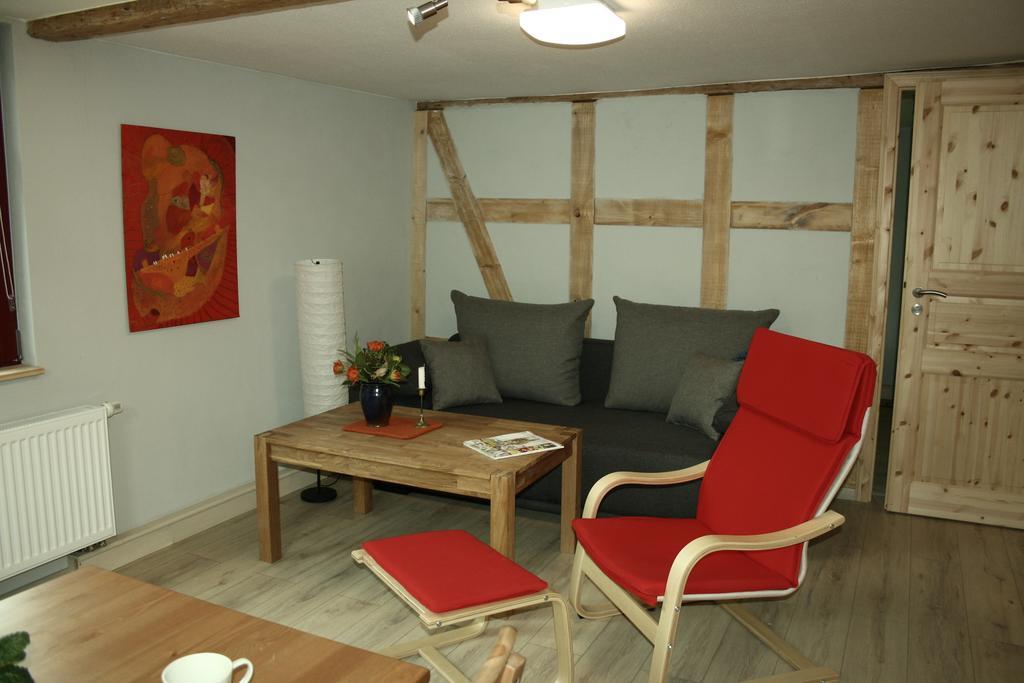 Cafe Landart Im Thueringer Finistere Lägenhet Plaue  Rum bild