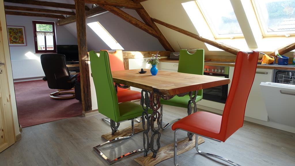 Cafe Landart Im Thueringer Finistere Lägenhet Plaue  Exteriör bild