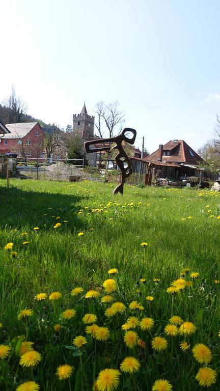 Cafe Landart Im Thueringer Finistere Lägenhet Plaue  Exteriör bild