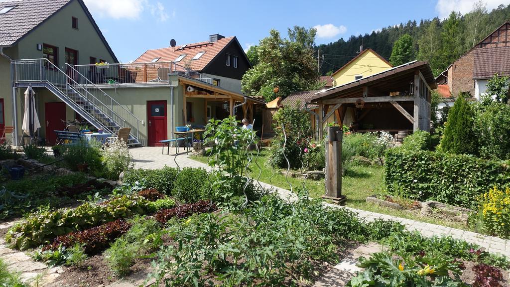 Cafe Landart Im Thueringer Finistere Lägenhet Plaue  Exteriör bild